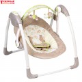 Xích đu nằm chơi trẻ em 2 vị trí ngả: Nhựa sắt vải kết hợp mastela
