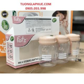bộ 3 bình trữ sữa Fatz