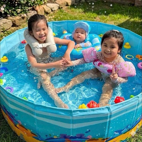 bể phao gấp gọn hình tròn bể phao gấp gọn hình tròn