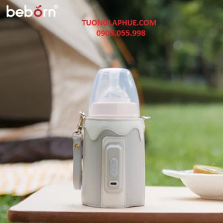 dụng cụ hâm sữa du lịch beborn TBW01