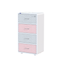 Tủ Omni 4N sọc hồng Tủ Omni 4N sọc hồng